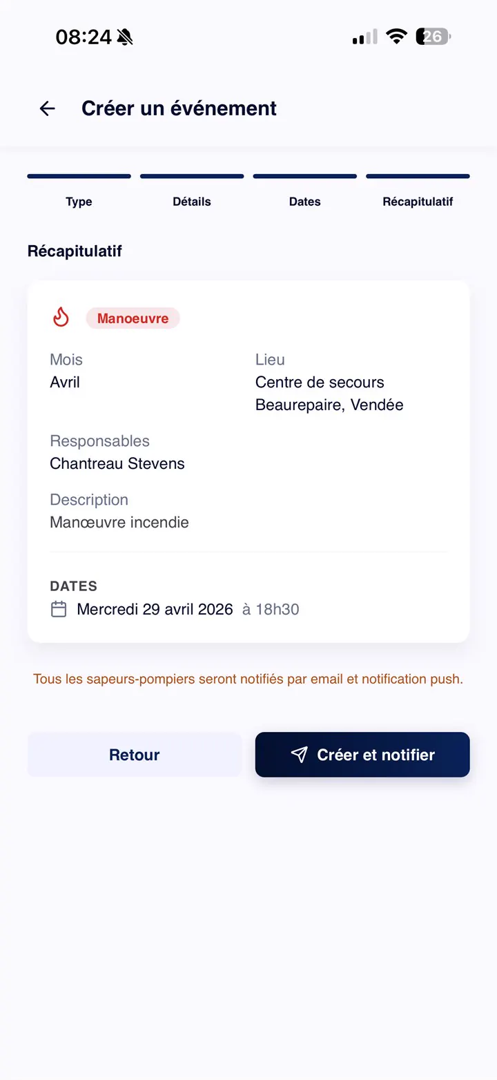 &Eacute;v&eacute;nement &mdash; r&eacute;capitulatif